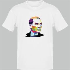Ulu Önder Atatürk Beyaz T-Shirt
