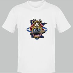 US Army USS Minnesota Beyaz T-Shirt