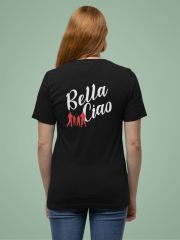 La Casa De Papel Bella Ciao Siyah T-Shirt