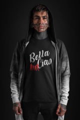 La Casa De Papel Bella Ciao Siyah T-Shirt