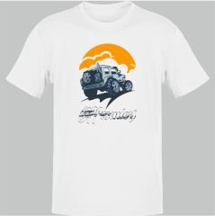 Off Roader Beyaz T-Shirt