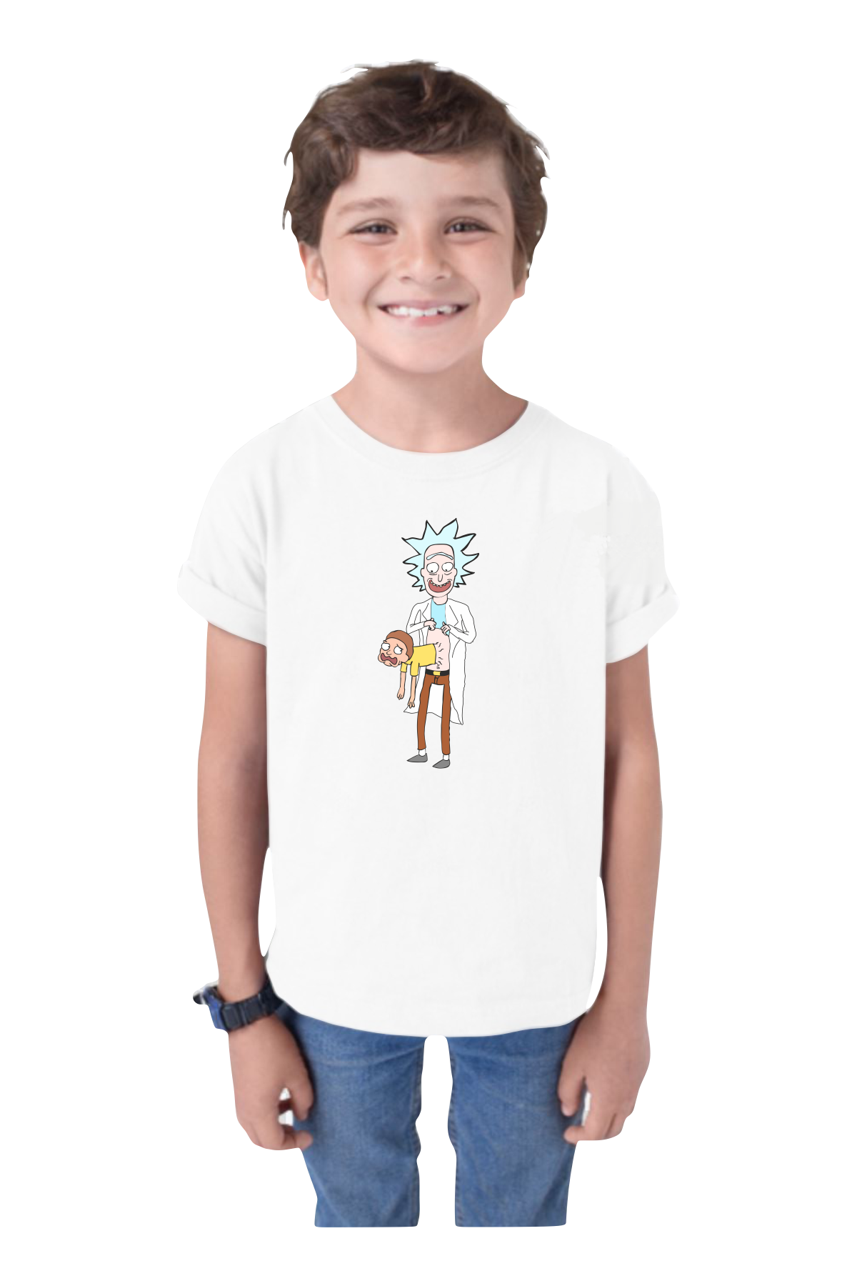 Rick and Morty Morty Pierce Rick Çocuk T-Shirt