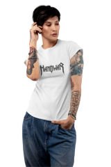 Manowar Beyaz T-Shirt