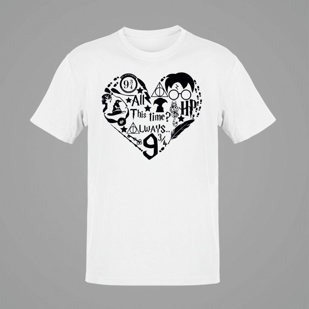 Harry Potter All This Time Always Beyaz T-Shirt