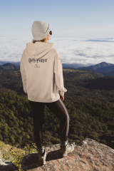 Harry Potter Gözlük Oversize Hoodie