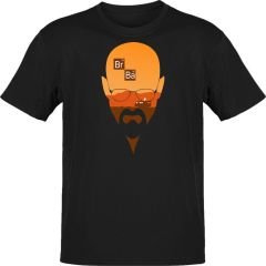 Breaking Bad Heisenberg Br Ba Siyah T-Shirt