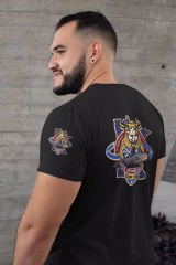 US Army USS Minnesota Siyah T-Shirt