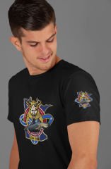 US Army USS Minnesota Siyah T-Shirt