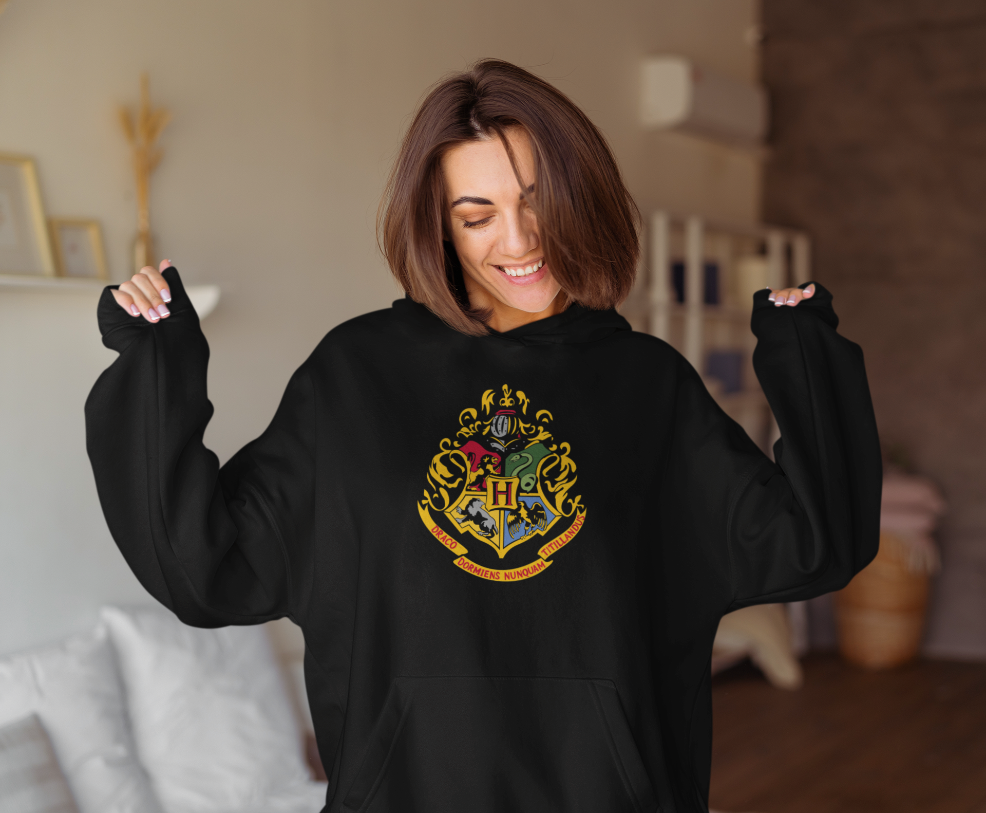 Harry Potter  Hogwarts Express Oversize Hoodie