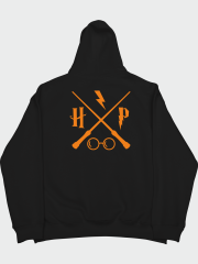 Harry Potter Sihirli Çubuk Oversize Hoodie