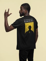 Breaking Bad Heisenberg I Am the only Who Knocks Siyah T-Shirt