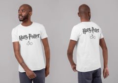 Harry Potter Gözlük Beyaz T-Shirt