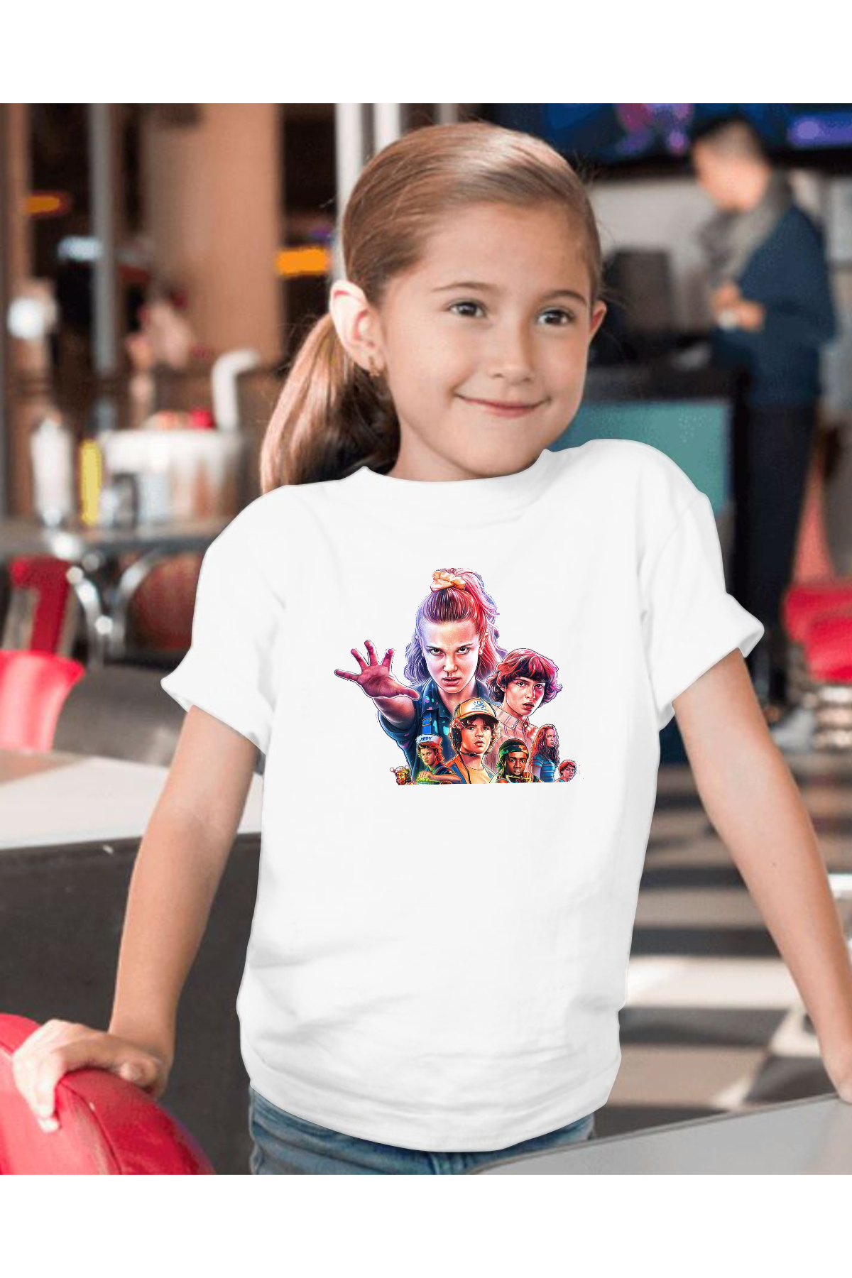 Stranger Things Crew Çocuk T-Shirt