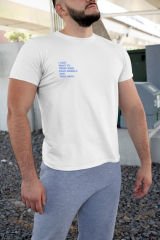 I Just Want Beyaz T-Shirt