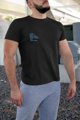 I Just Want Siyah T-Shirt