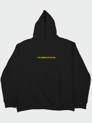 I am Jelaous Oversize Hoodie