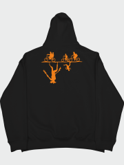 Stranger Things Bisiklet Turu Oversize Hoodie