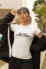 The Last Clean T-Shirt Beyaz T-Shirt
