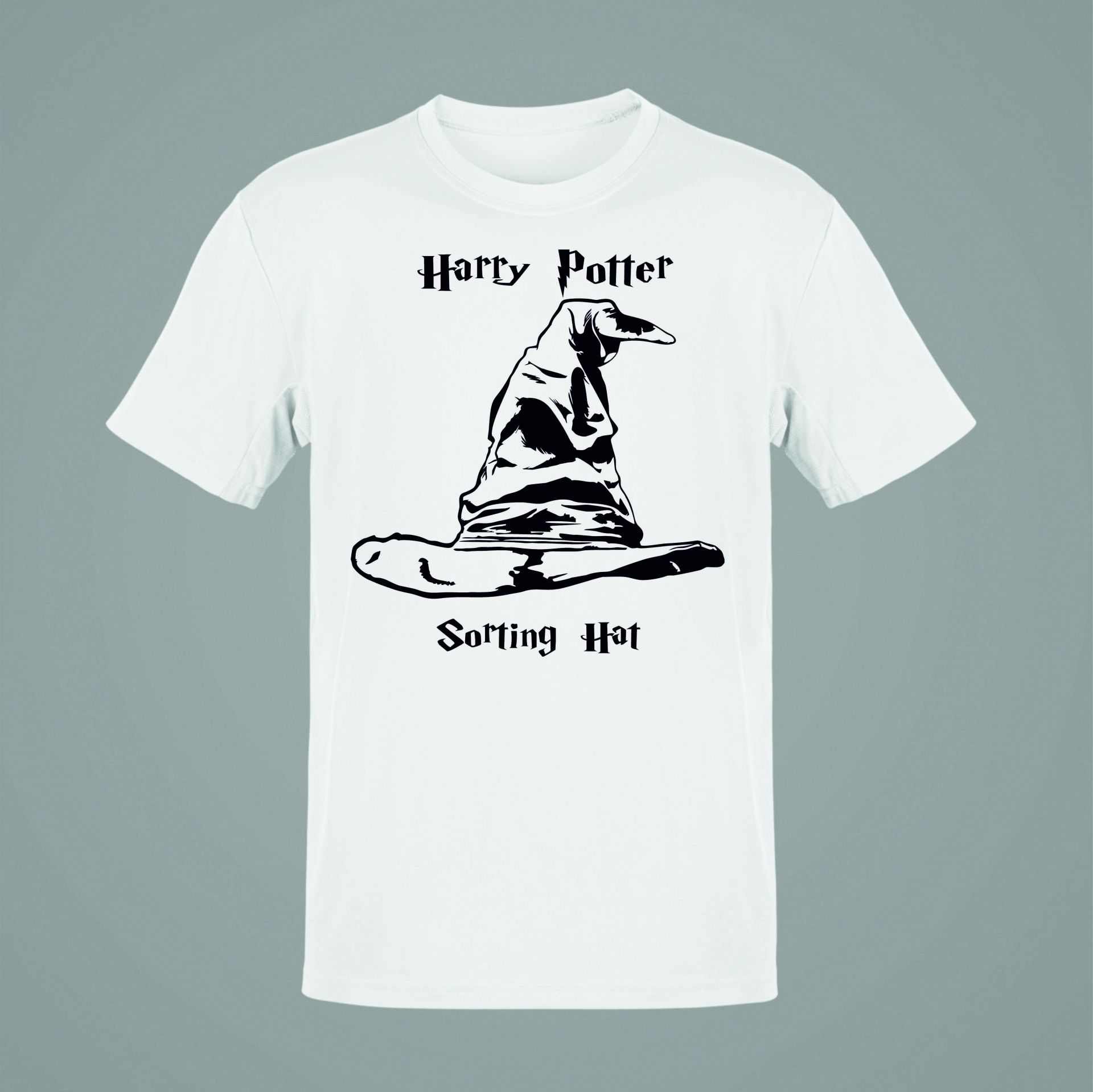 Harry Potter Sortin Hat Beyaz T-Shirt