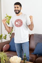NBA Atlanta Hawks Beyaz T-Shirt