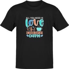 All You Need Siyah T-Shirt