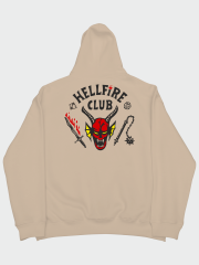 Stranger Things Hellfire Club Oversize Hoodie