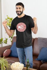 NBA Atlanta Hawks Siyah T-Shirt