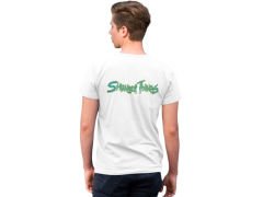 Stranger Things Korku Beyaz T-Shirt