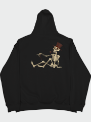 İskelet Baron Oversize Hoodie