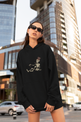İskelet Baron Oversize Hoodie