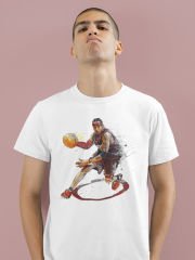 NBA Allen Iverson Beyaz T-Shirt