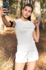 I Love You More Than WIFI Beyaz T-Shirt
