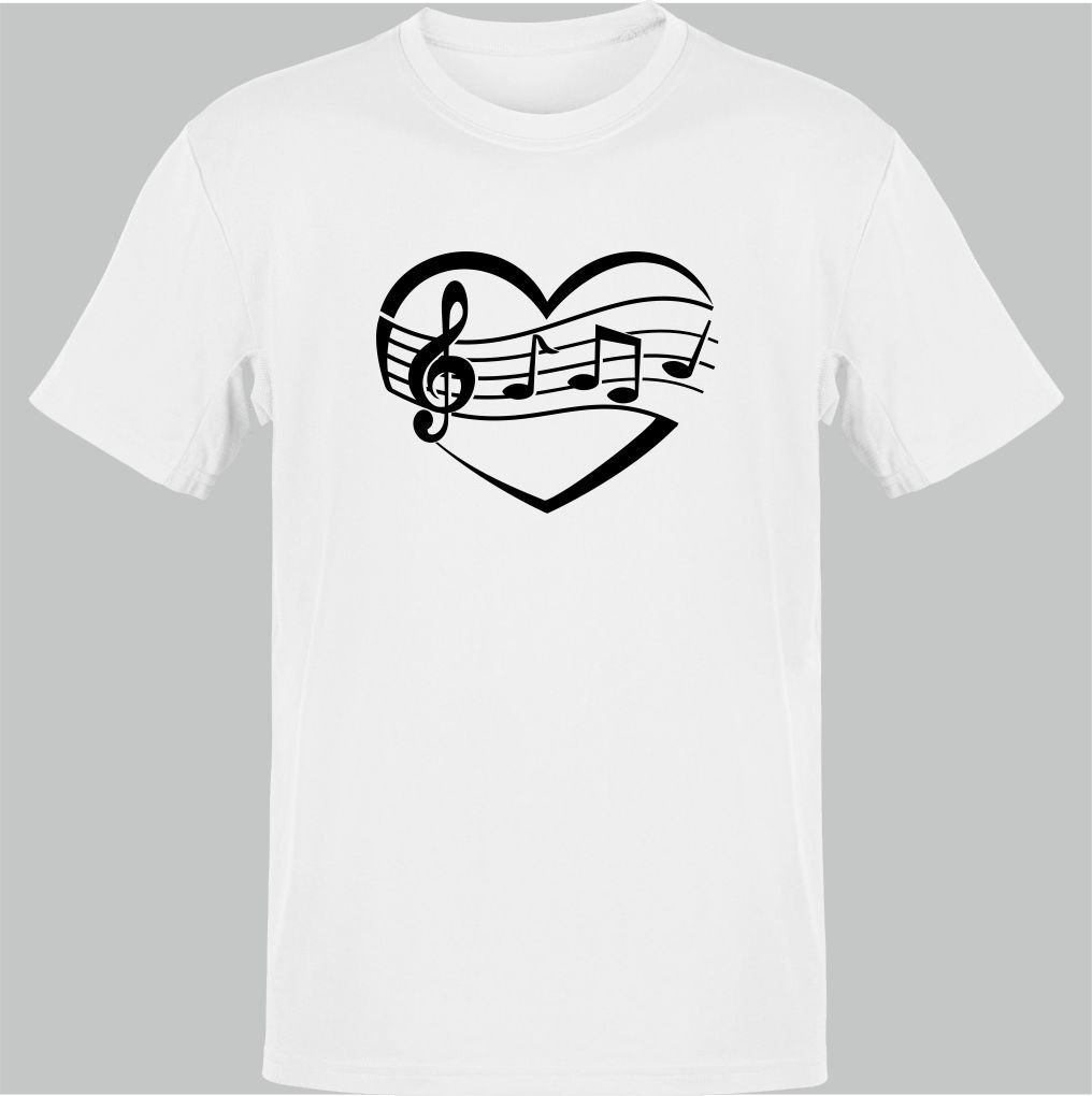 Kalpten Gelen Notalar Beyaz T-Shirt