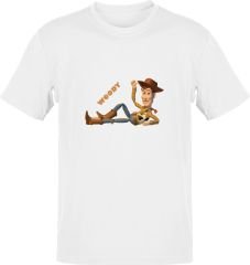 Toy Story Woody Beyaz T-Shirt