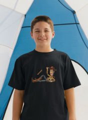 Toy Story Woody Siyah T-Shirt