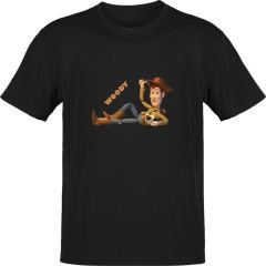 Toy Story Woody Siyah T-Shirt
