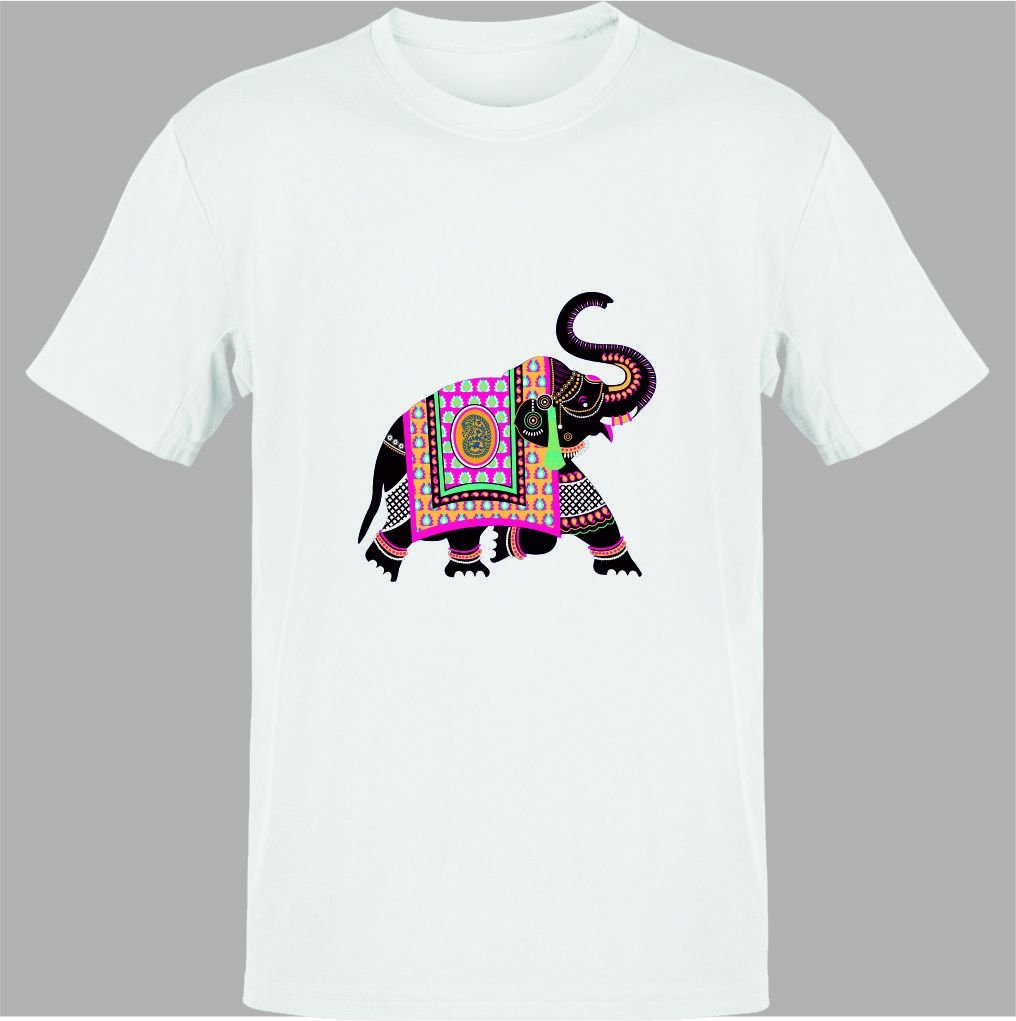 Bereket Fili Beyaz T-Shirt