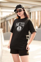 NBA Brooklyn Nets Siyah T-Shirt