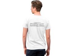 Stranger Things The Upside Down Beyaz T-Shirt