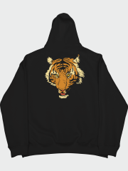 Kaplan Başı Oversize Hoodie