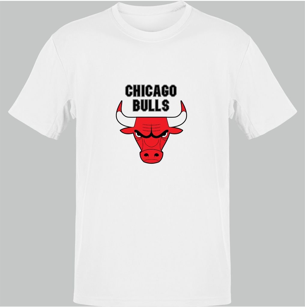 NBA Chicago Bulls Beyaz T-Shirt
