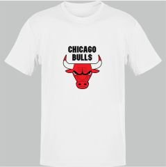 NBA Chicago Bulls Beyaz T-Shirt