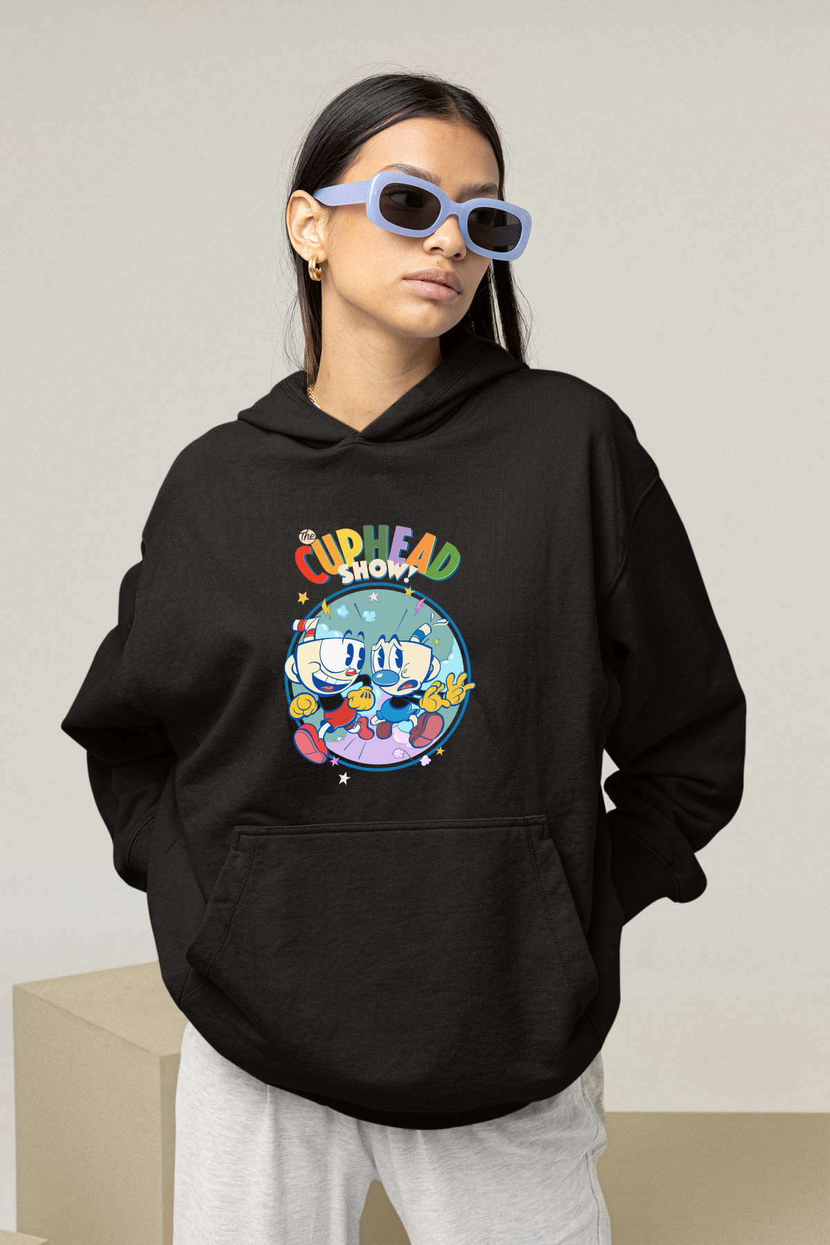 The Cuphead Show Oversize Hoodie