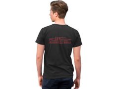 Stranger Things The Upside Down Siyah T-Shirt