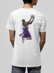 NBA Kobe Bryant Scoring Beyaz-T-Shirt
