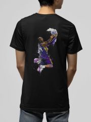 NBA Kobe Bryant Scoring Siyah-T-Shirt