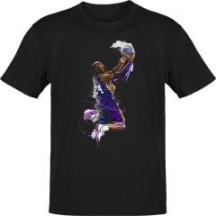 NBA Kobe Bryant Scoring Siyah-T-Shirt