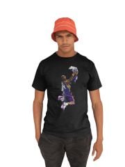 NBA Kobe Bryant Scoring Siyah-T-Shirt