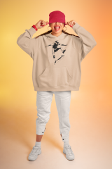 Kaykaycı Çocuk Oversize Hoodie