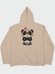 Kızgın Panda Oversize Hoodie